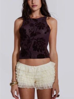 Vanilla Rhea lace bloom jaded London shorts